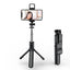 Selfie Stick with Fill Light Extendable Selfie Stick Tripod with Wireless Remote and Phone Holder Group Selfies For All  phones - Korvel