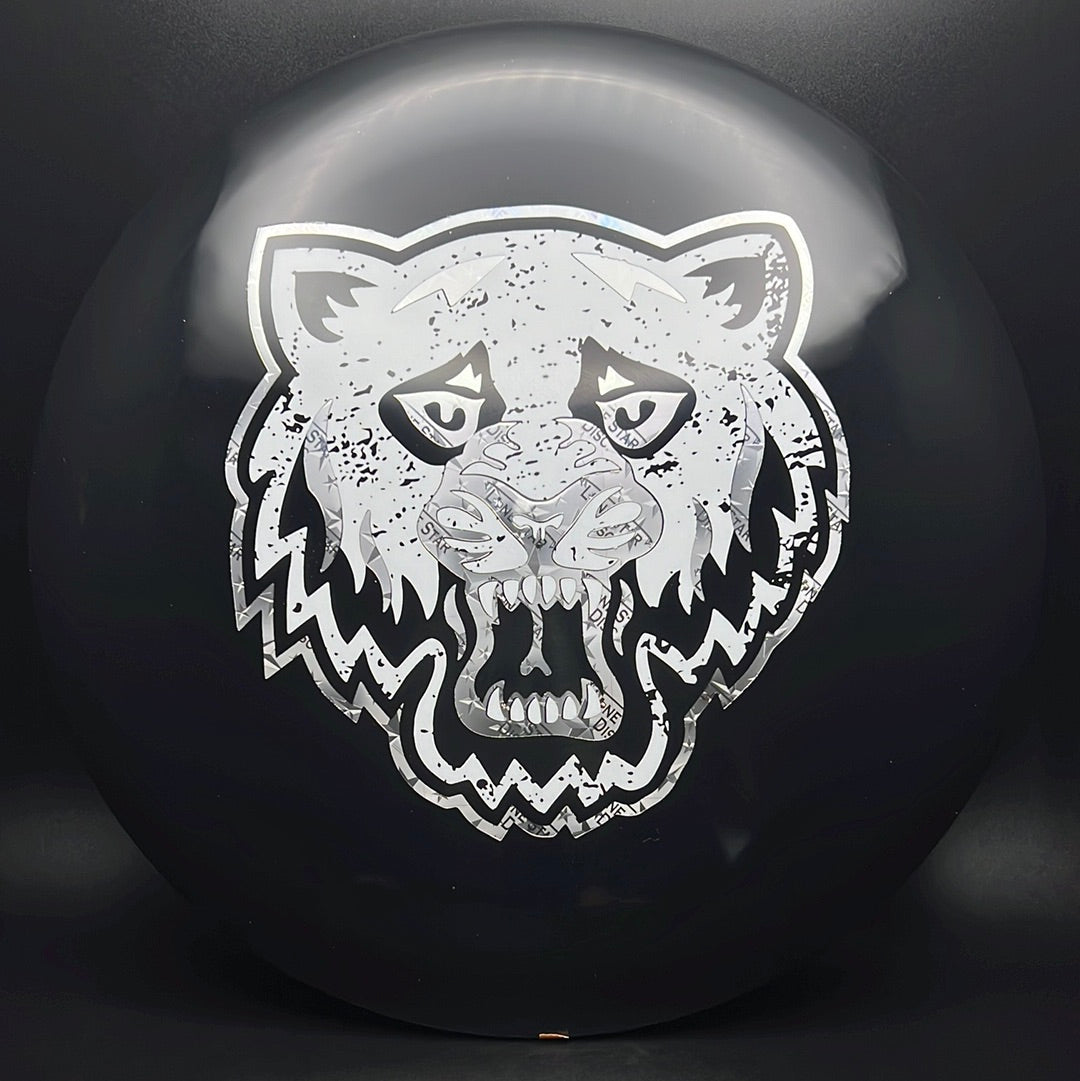 Bravo Bearkat - Disco de Golf de Primera Edición en Negro
