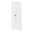 Storage Cabinet with Two Doors for Bathroom, Office, Adjustable Shelf, MDF Board, White - Korvel