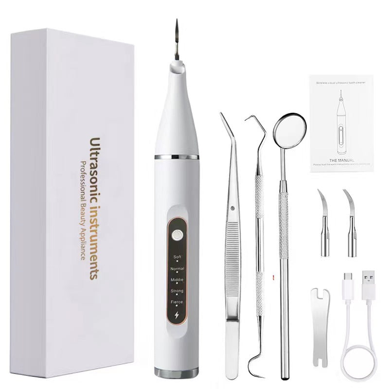 Ultrasonic dental cleaner portable oral care cleaning device stone removal and whitening dental cleaner - Korvel