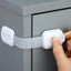 Multi functional children's drawer safety lock, kitchen cabinet, toilet, refrigerator, baby protective lock, anti pinch hand buc - Korvel