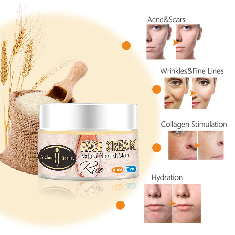 Crema Hidratante de Arroz Premium - 50g