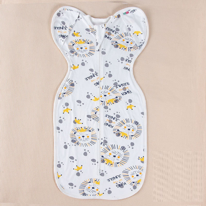Premium Baby Cotton Anti Kick Printed Sleeping Bag