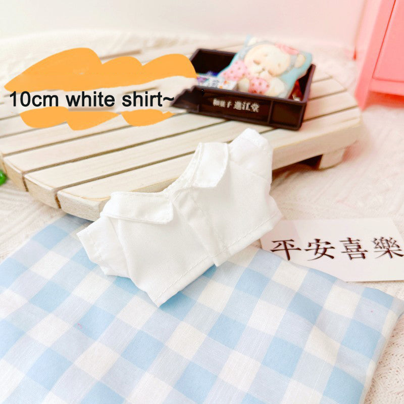 10cm Doll Clothes DIY Accessories Training Sitting Party Games Toys Gifts - Korvel