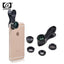 APEXEL 5 in 1 Fisheye Wide Angle Macro lens Telescope telephoto lens CPL Mobile Phone mini camera lens for iPhone Samsung xiaomi - Korvel
