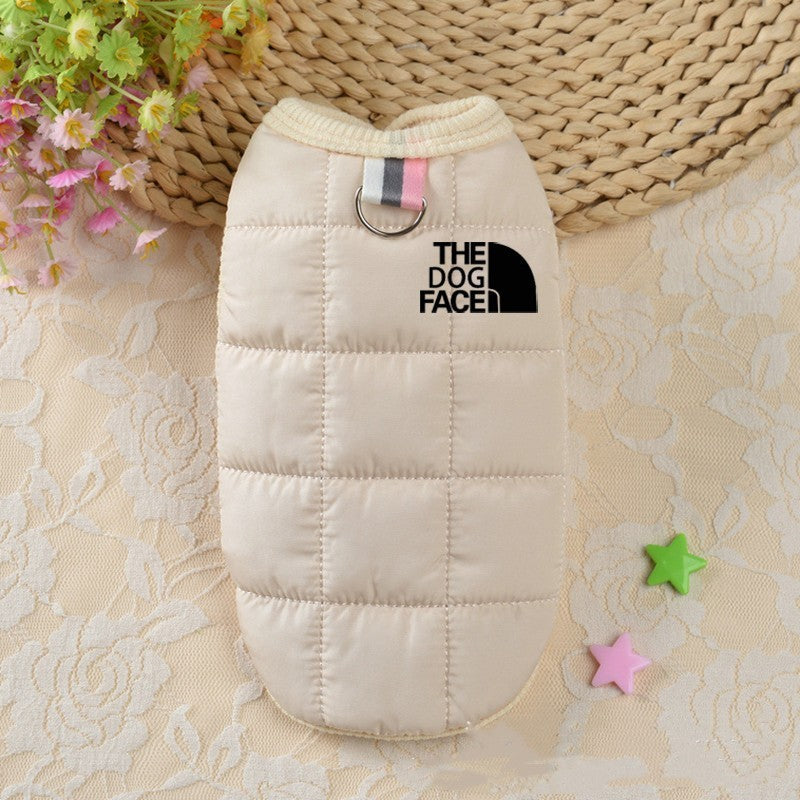 Winter Cotton Dog Vest Jacket for Pets