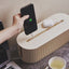 Cable management organizer box, an accessory for power strips and home - office power cables - Korvel
