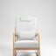 Chaise Berçante Rembourrée Classique avec Coussin Lombaire