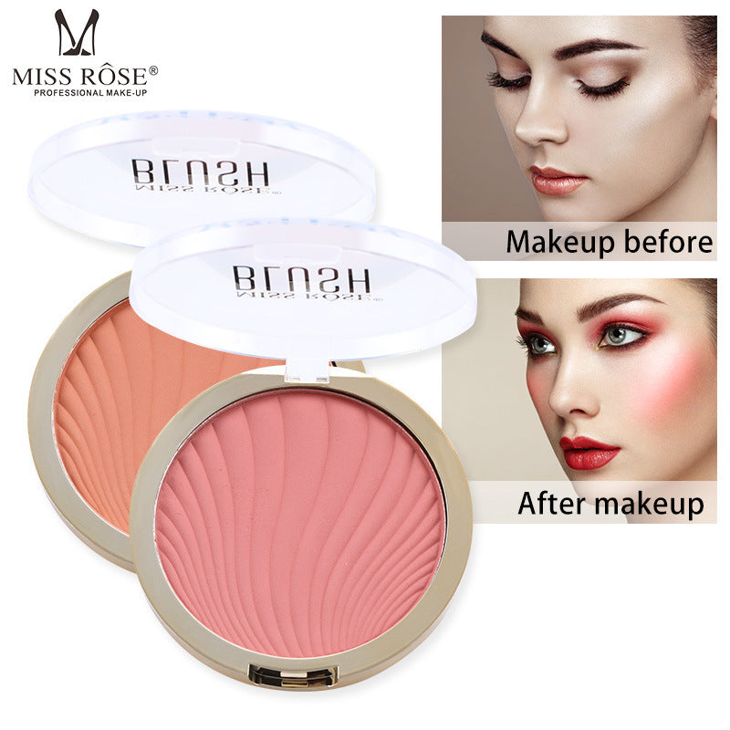 MISSROSE Six-Color Matte Highlighter Blush Palette