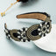 Fashion New Baroque Style Retro Broadside Headband Trendy Street Photography Hair Accessories - Korvel