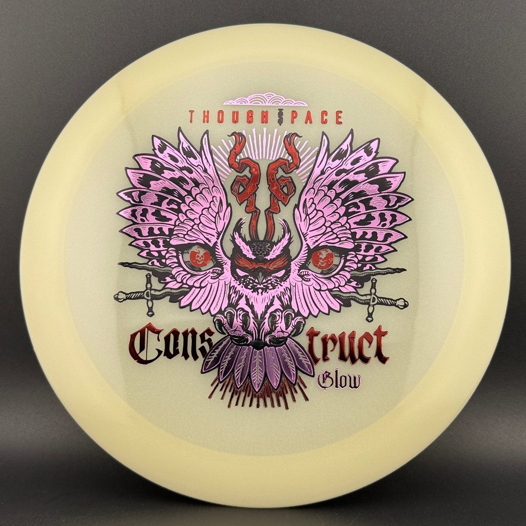 Glow Construct - Disque de Golf Disc Owl Stamp
