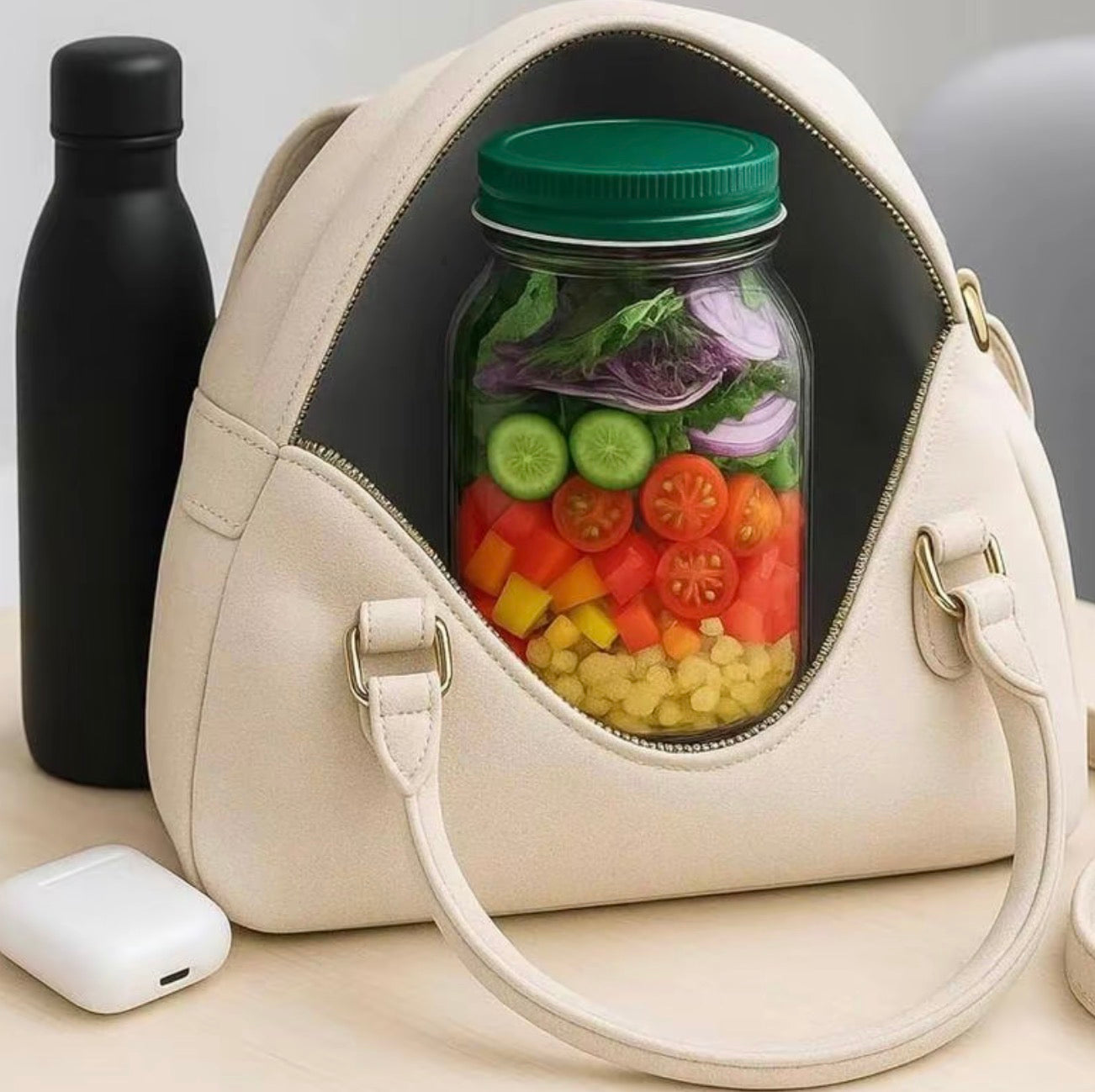 MealFresh Salad Container - Fresh Meal Storage Solution