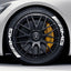 Premium 3D AMG Car Tire Sticker for Stylish Decoration
