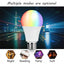 Alexa Intelligent Voice Control WiFi Bulb Lamp RGBCW 9W Wide Pressure Timing Music Rhythm Table Lamp - Korvel