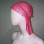 Mesh Rhinestone Elastic Hair Band Headband Outdoor Fashion Headwear Fishing Net Hat - Korvel