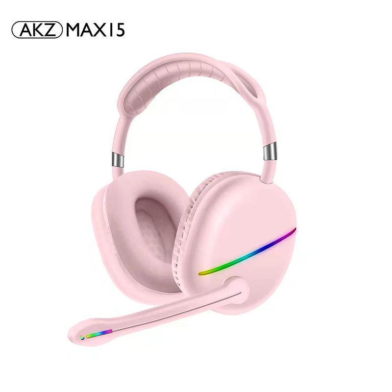 Auriculares Gaming Bluetooth RGB MAX15 con Micrófono