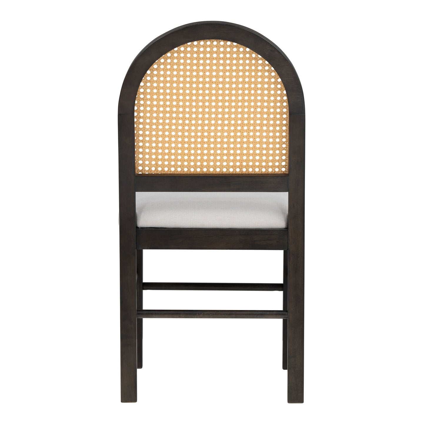 TREXM 5-Piece Retro Dining Set with Expandable Table & Chairs