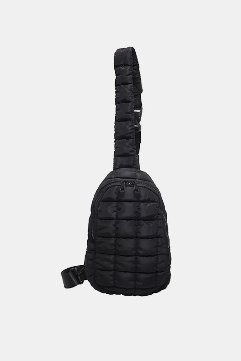 Quilted Nylon Crossbody  Bag - Korvel