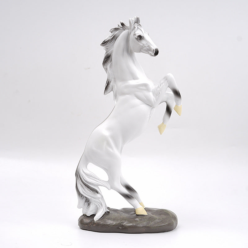 Elegant Resin Animal Figurines for Home Decor