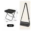 Tabouret pliant portable premium pour un confort en extérieur
