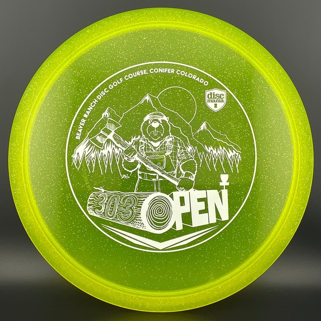 Metal Flake C-Line MD3 Disc Golf Disc - 303 Open Beaver Ranch