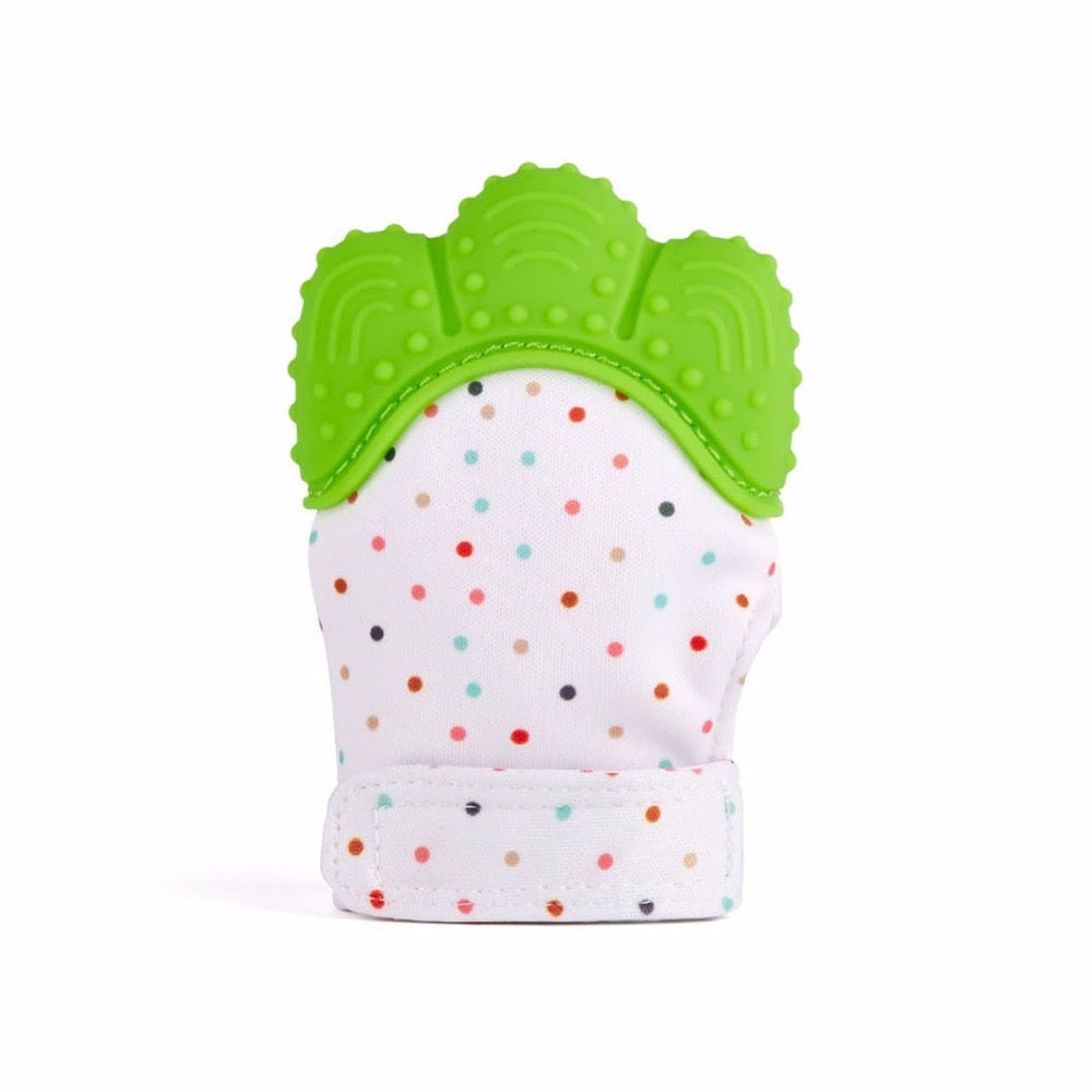 Silicone Teething Mitten for Newborns - Soft & Safe