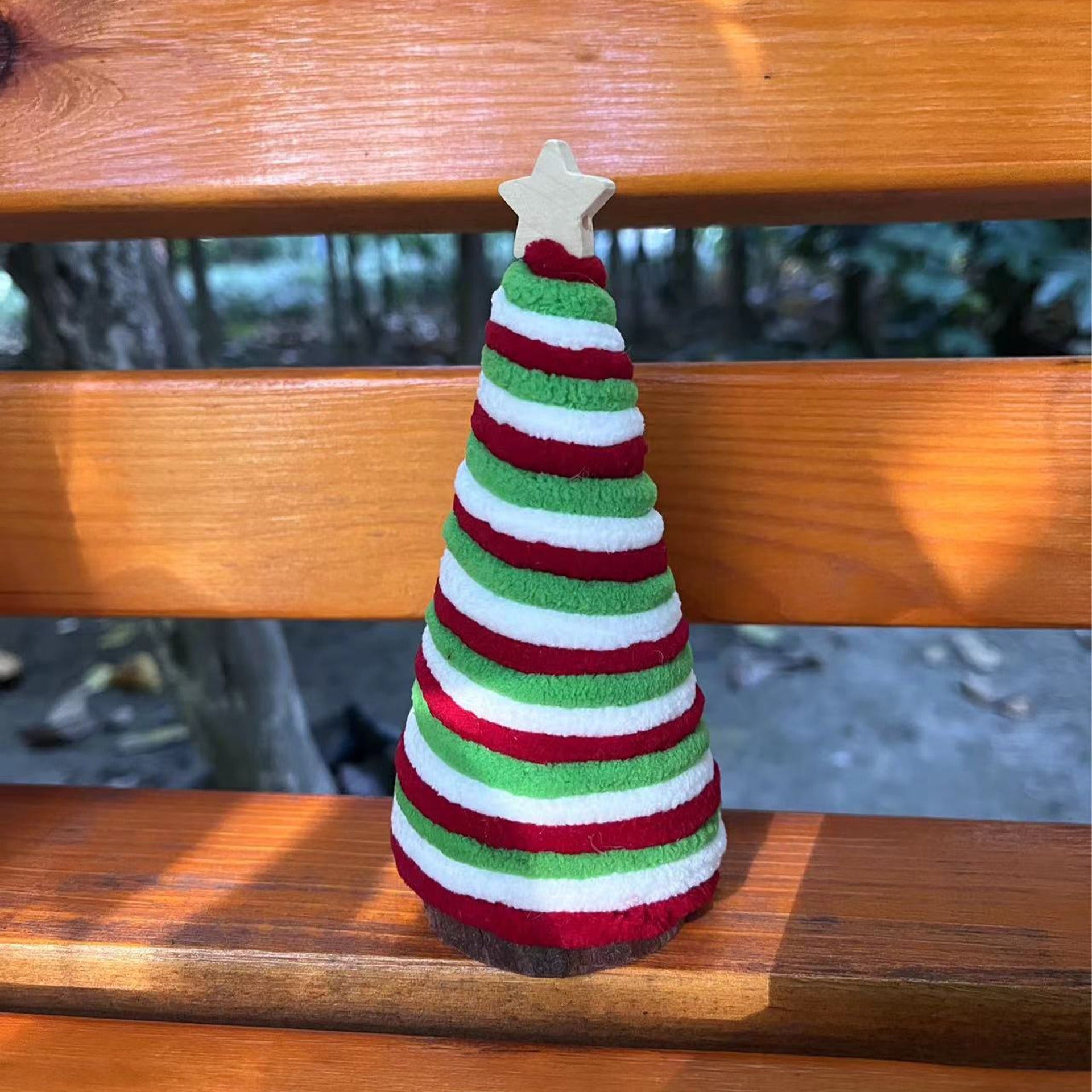 Christmas Mini Christmas Tree Table Shelves Scene Decoration Tray Ornaments - Korvel