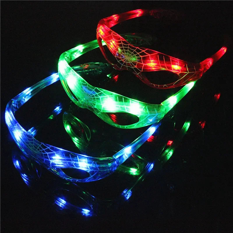 Gafas LED parpadeantes de Disney Spiderman para niños