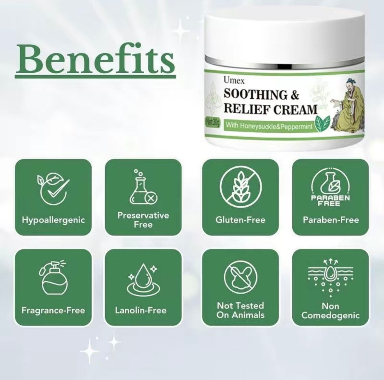 Crema Calmante GentleLeaf - Comodidad Natural para la Piel
