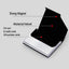 Itapkris Business ID Credit Card Holder For Women Men Fashion Brand Metal Aluminum Card Case PU Leather Porte Carte - Korvel