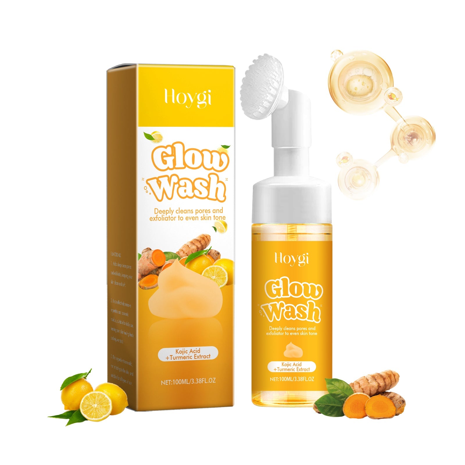 Turmeric Cleanser Gently Cleanses Pores And Improves Skin Quality - Korvel