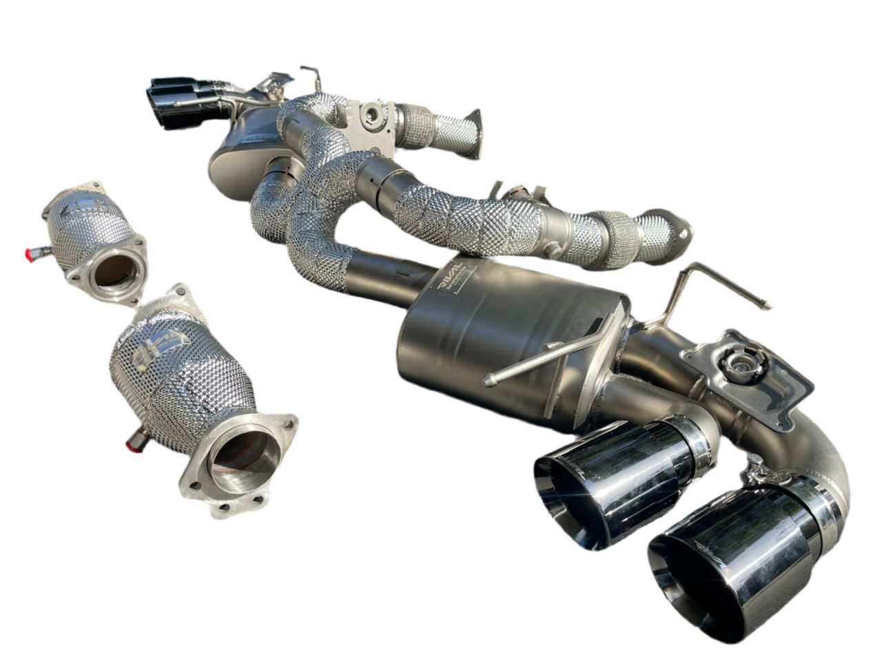 SPDZ1 Ultra Edition X-Pipe Exhaust System for Corvette C8 Stingray (AFM/NPP) - Korvel