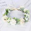 Simulated Rose Blossoms Adjustable Headwear Wreath Bridal Fairy Princess Birthday Performance Headwear - Korvel