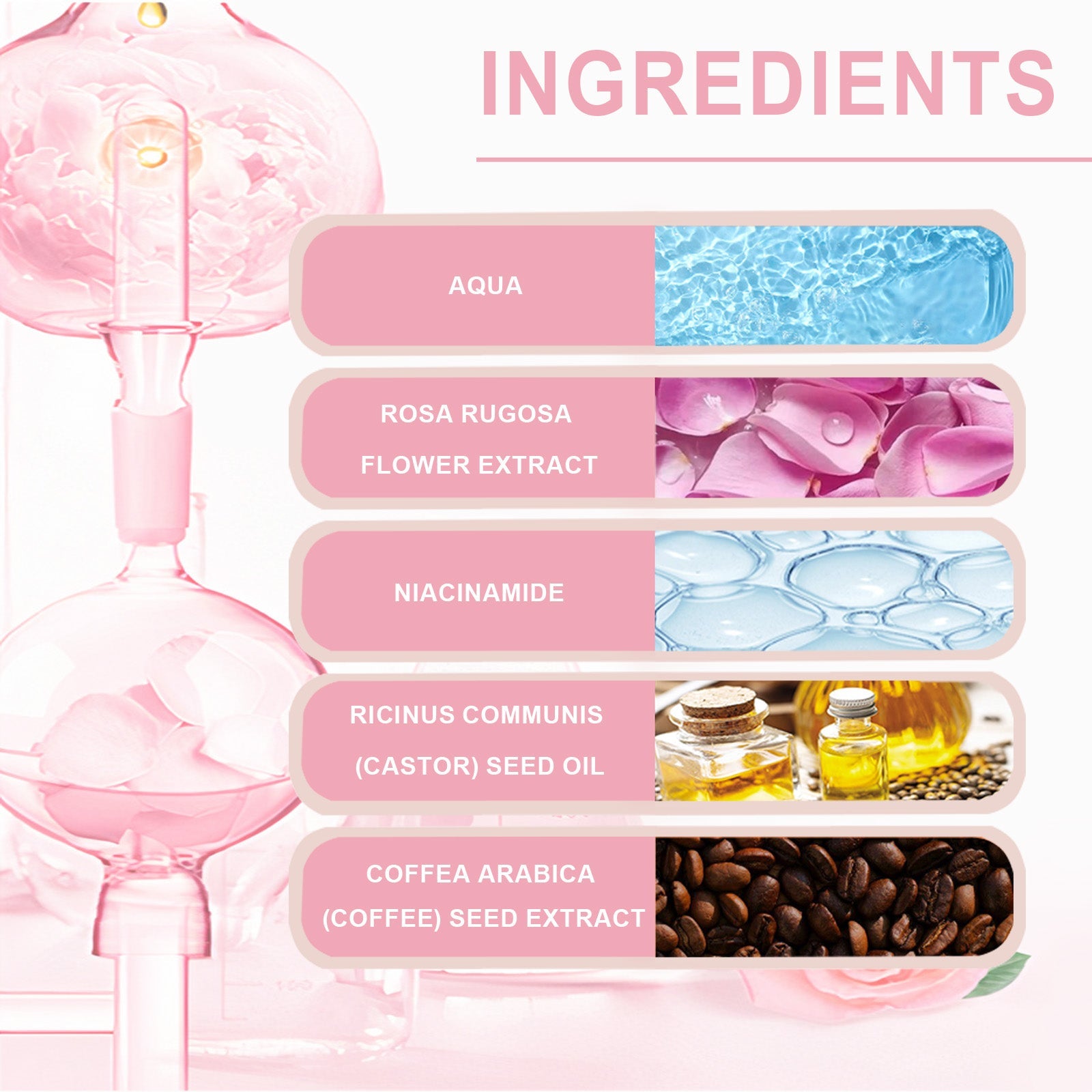 Rose Stem Flower Oil, Body Skin Massage Treatment Moisturizing And Firming Loose Skin Slimming Treatment Oil - Korvel
