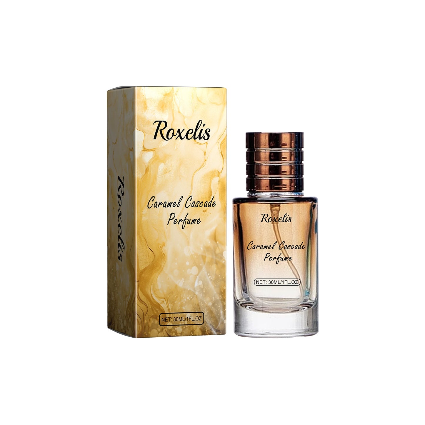 Caramel Cascade Eau de Parfum - Enchanting Fragrance Experience