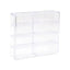 1:64 Acrylic Car Display Box – 8-grid, dustproof, stackable, transparent. Fits Hot Wheels. - Korvel
