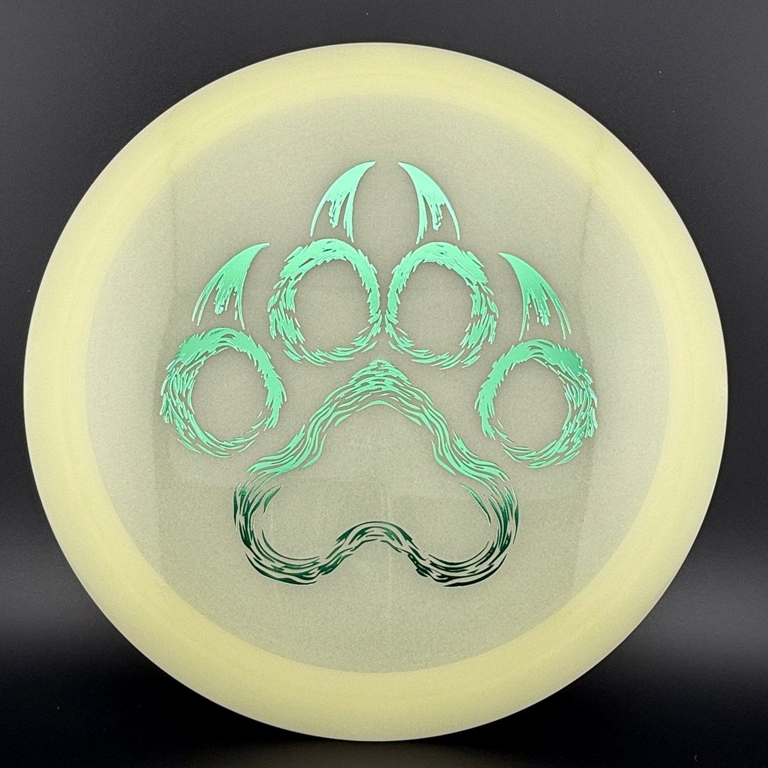 Nocturnal Alpha - Disco de Golf con Huella de Paw Print