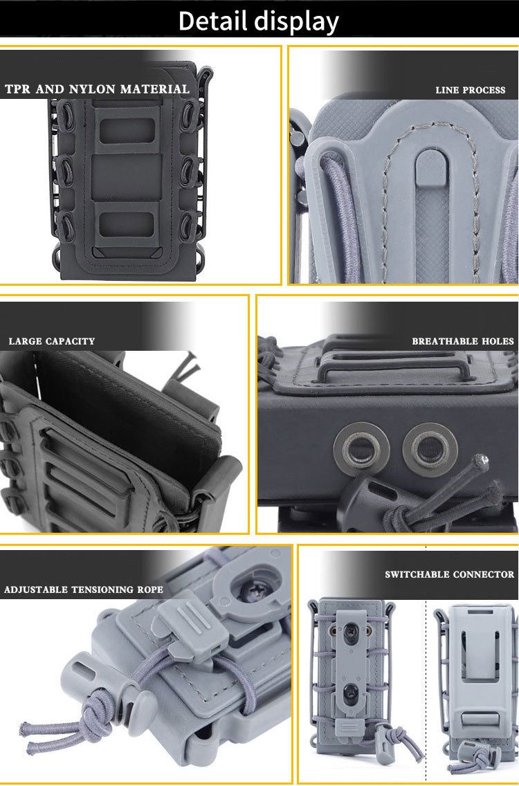 Caja Colgante Táctica Live CS para Cintura para Munición de 5.56 y 7.62