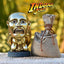 Indiana Jones Idol Golden Fertility Statue Resin Fertility Idol Sculpture with Eye Scale Raiders of The Lost Ark Cosplay Props - Korvel
