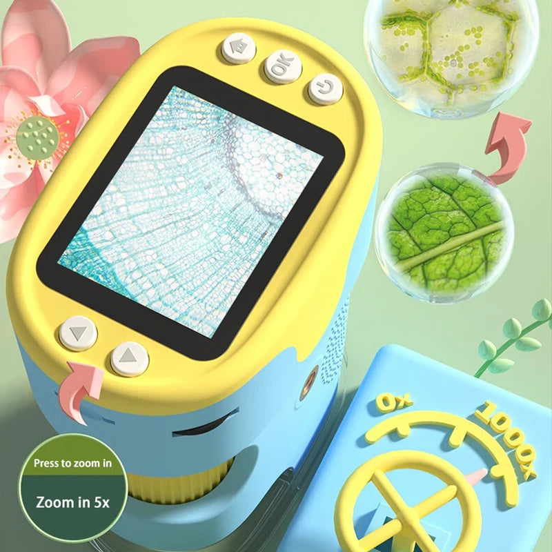 Portable Microscope for Kids - Explore the Micro World