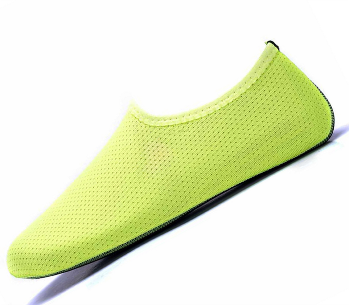 Summer Outdoor Water Sports Shoes for Men Women Kids Barefoot Beach Swim Surf Dive Quick-Dry Aqua Yoga Socks Slip on-Green-M - Korvel
