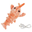 Pet Toy Gravity Jumping Shrimp Electric Simulation Lobster USB Charging Teasing Dog Cat Self Fun Soothing Tool - Korvel