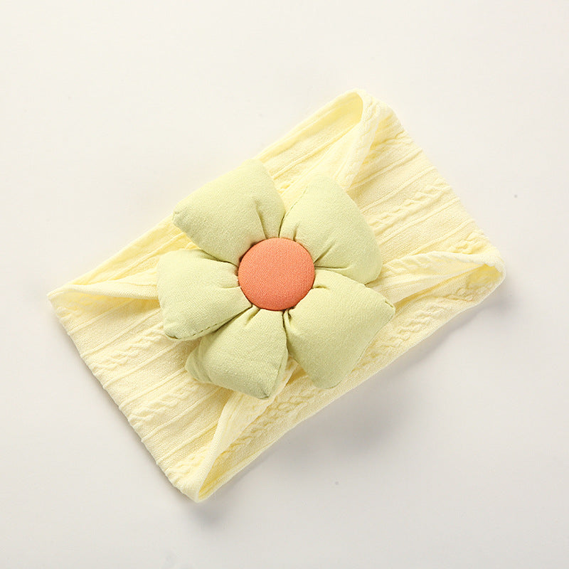 Diadema de Flores de Nylon Jacquard para Niños