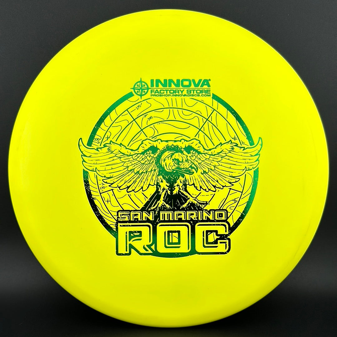 Star Roc - Disque de Golf en Plastique Moulé San Marino