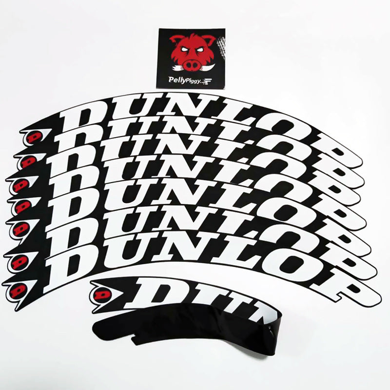 [One-piece set] Tire letter sticker one-piece set One-piece set Suitable for 4 tires No accessories included - Korvel
