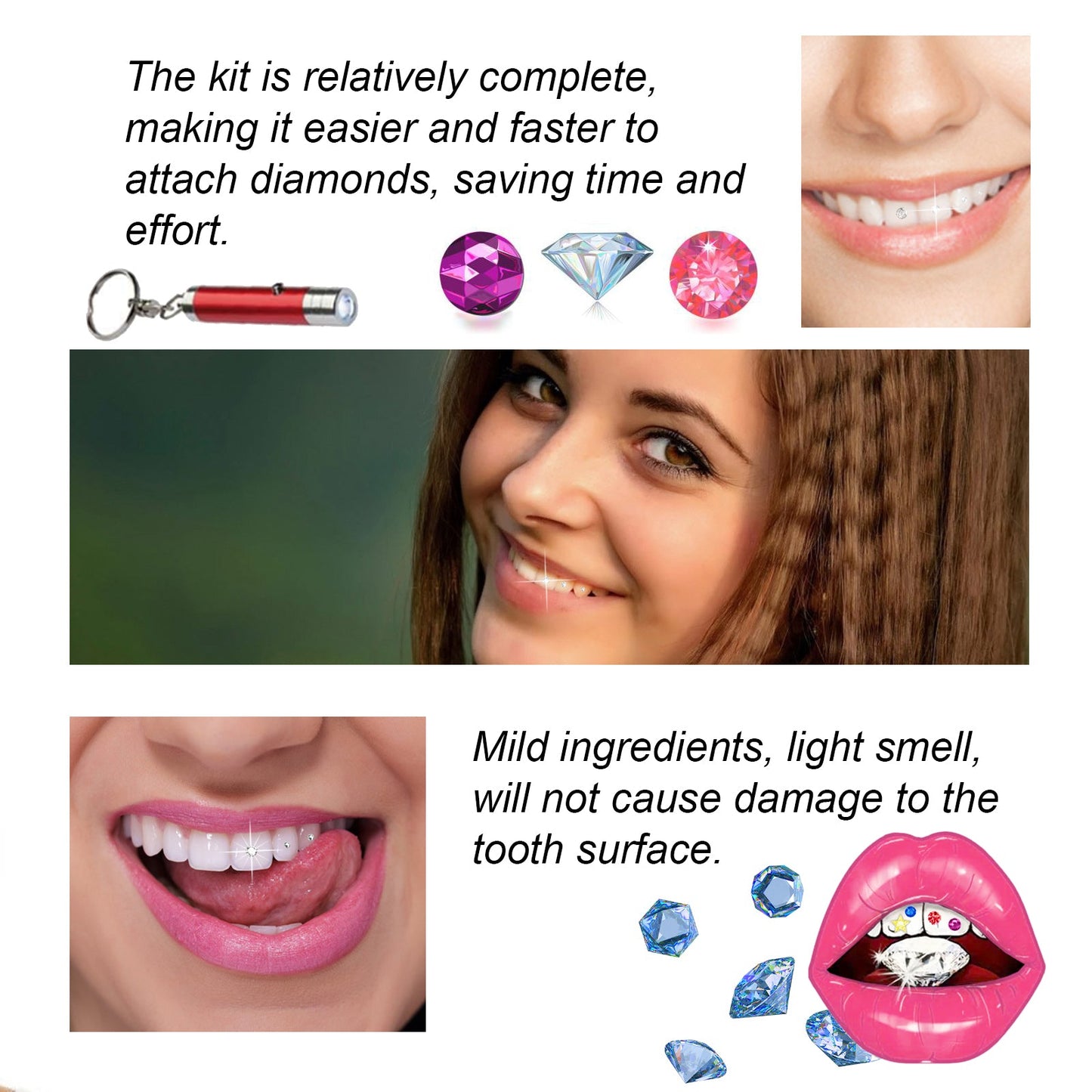 Tooth Gem Kit - DIY Dental Jewelry for a Dazzling Smile
