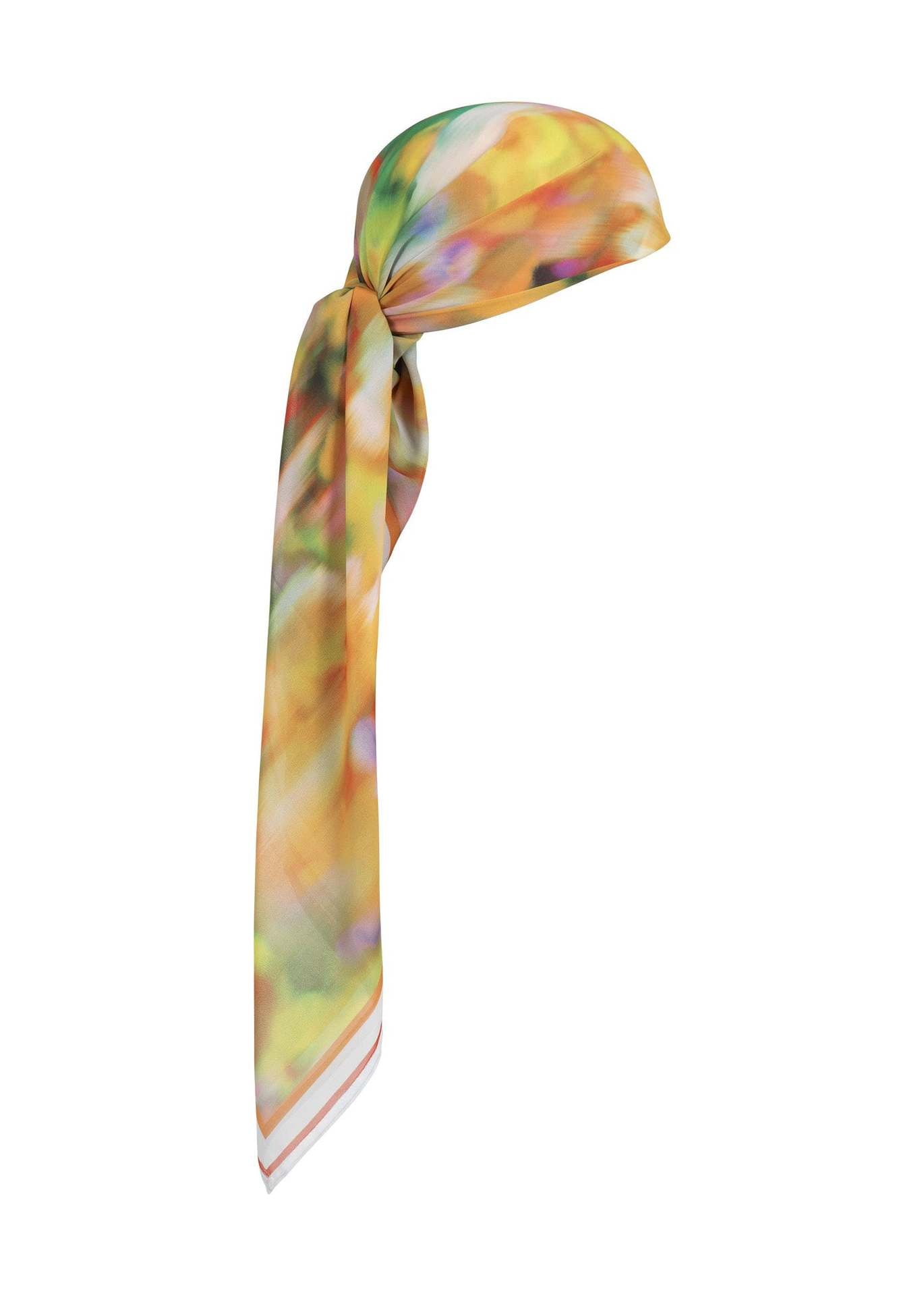 Chic Multi-Color Chiffon Headscarf for Beach & Swim