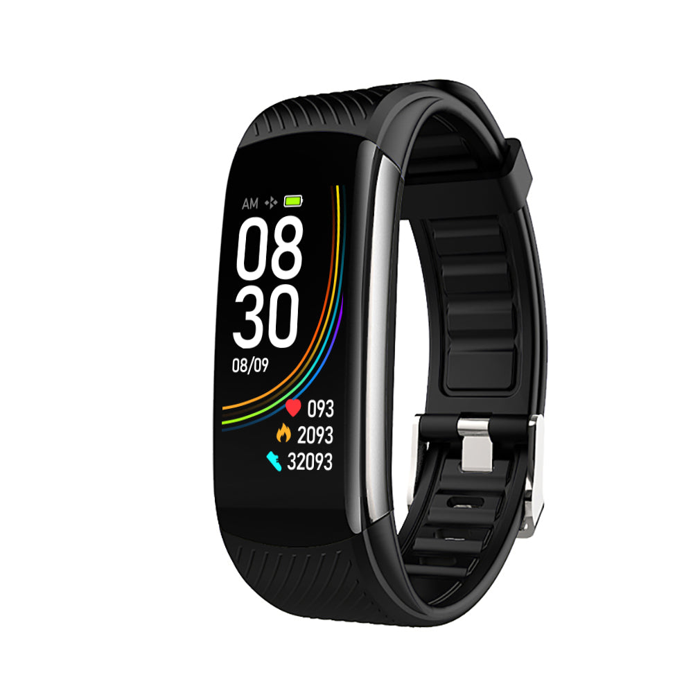 Bracelet de sport intelligent C6S avec surveillance de la fréquence cardiaque et du sommeil