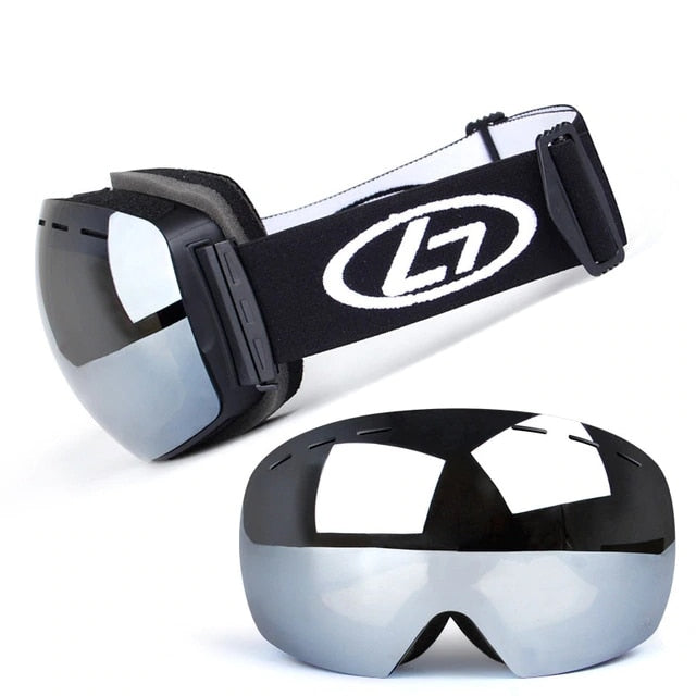 Lunettes de ski premium avec protection UV et caractéristiques anti-buée