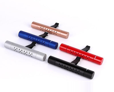 Car Air Freshener Car Outlet Perfume Vent Air Clip Solid Perfume Diffuser 5 Flavor Aromatherapy Stick Choice - Korvel